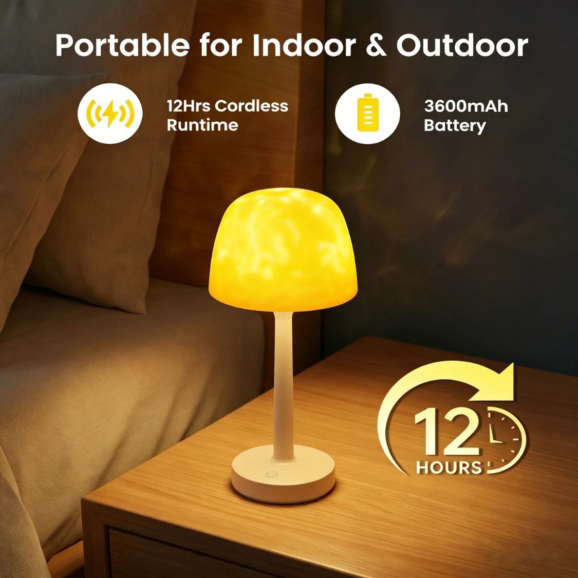 Ocean's Wave Waterproof Lamp